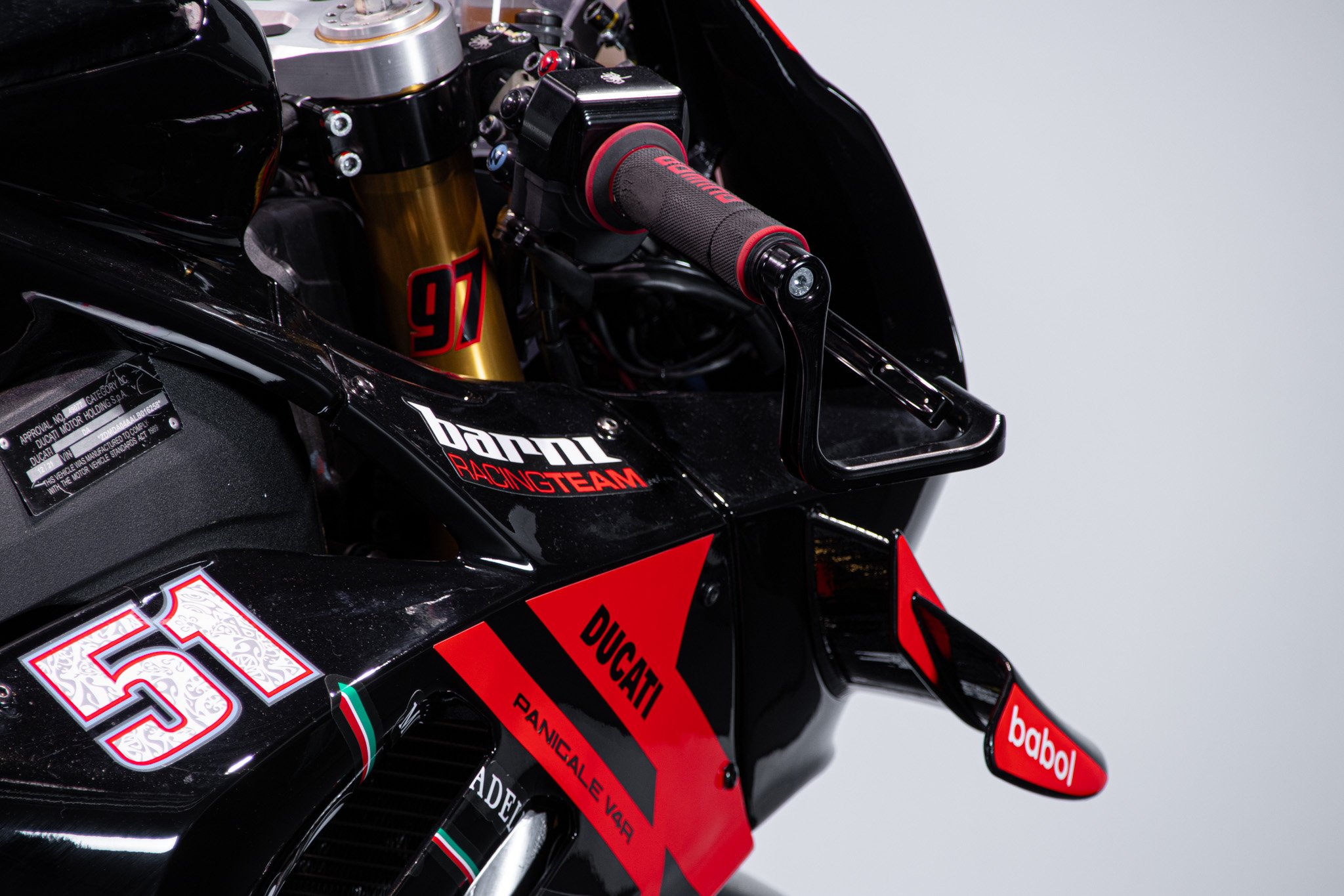 Ducati PANIGALE V4R SBK TEAM BARNI 